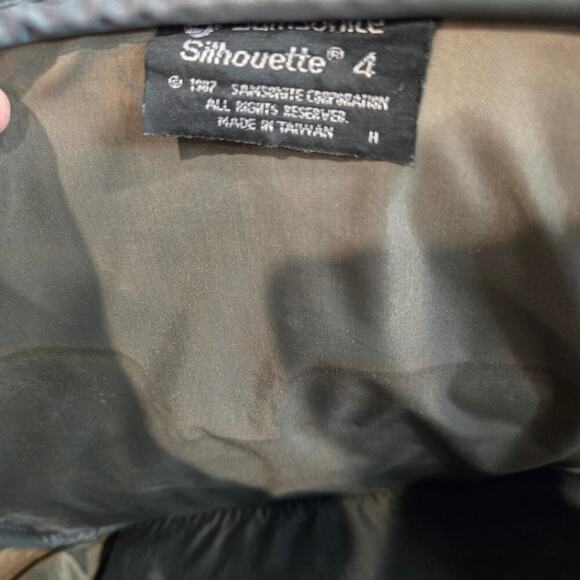 Vtg Samsonite Silhouette 4 Canvas Travel Case Bag Briefcase Carry-on 1980s - Picture 10 of 14